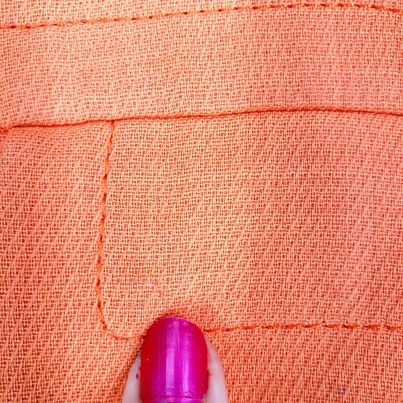 See By Chloe Orange Wool Blend Coat - Picture 10 of 10